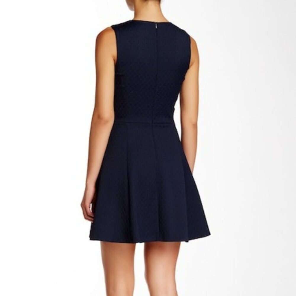 NWOT Theory Navy detailed dress women's size 6 (134) - Picture 2 of 8